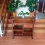 Wooden tea trolley / serving cart Image 3
