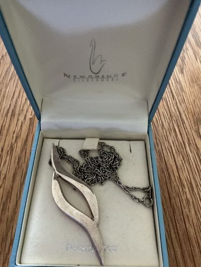 Newbridge silverware necklace