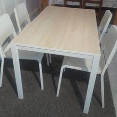 Table and chairs
