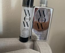 New ColorWOW Set of Dream Coat Supernatural Spray 200ml and Pop & Lock High Gloss Finish