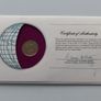 RARE Barbados 1979 Coin Stamp cover Special mintmark UNC only 523 coins made Image 3