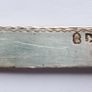 Antique Sterling Silver and Mother of Pearl Knife 1820s. 20,7g Image 5