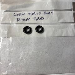 Corgi spare Tyres, for Sports Boat