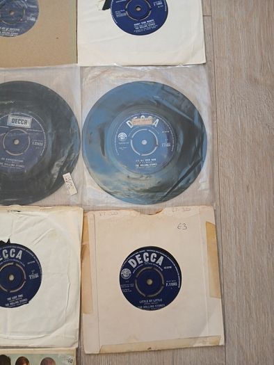 Rolling Stones 7" lot