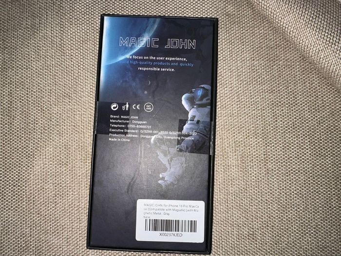 Magic John phone case for iPhone 16 Pro Max