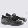 M&S Kids' Leather School Shoes with Lights UK13 Image 2