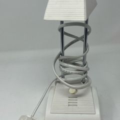 White Desk Lamp, on and off switch, adjustable height