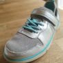 Clarks Fabulous Girls Clarks Silver Trainers Size 11.5 F Image 9