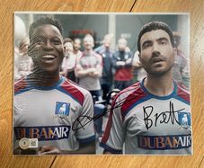 Ted Lasso Signed 8x10 Photo (Toheeb Jimoh & Brett Goldstein) with Beckett COA