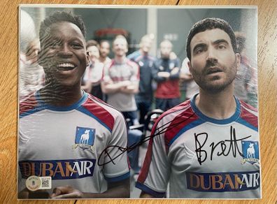 Ted Lasso Signed 8x10 Photo (Toheeb Jimoh & Brett Goldstein) with Beckett COA