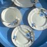 Arklow bone china trio and plates Image 4