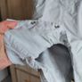 6 months dungarees dusky blue Image 3