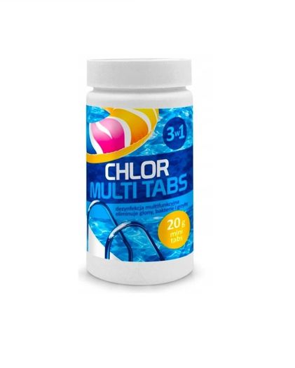 3in1 Chlorine Tablets for Swimming Pools