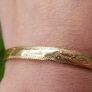 Vintage Ladies 18CT GOLD PLATED Bangle Bracelet Image 7