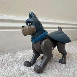 Fisher-Price DC League of Super-Pets Ace the Bat-Hound Batman Dog approx. 12 cm. Used Please see photos