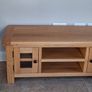 Devon Oak large TV unit Image 2