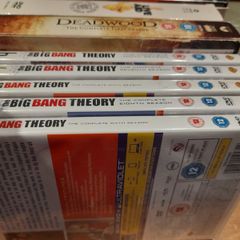 assorted DVDs