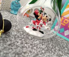 Box Of New as New Disney Christmas Ornaments and Gifts