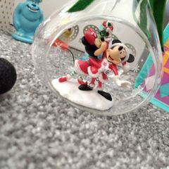 Box Of New as New Disney Christmas Ornaments and Gifts