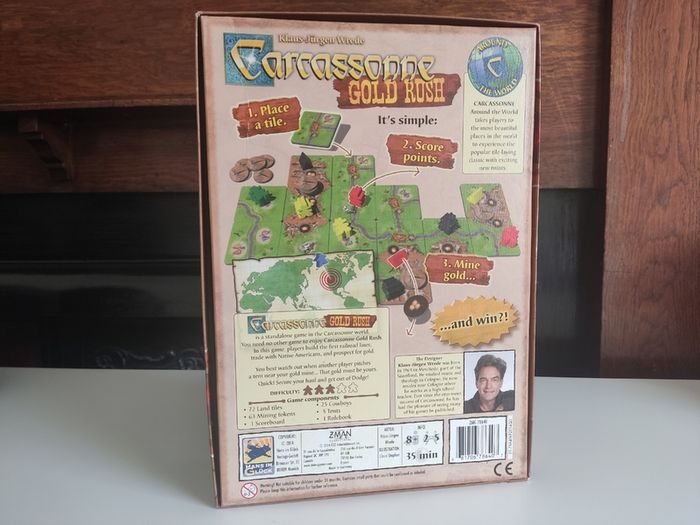 Carcassonne Gold Rush - Standalone tabletop game