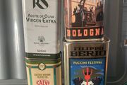 Olive Oil Tins
