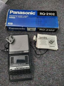 Panasonic Portable Cassette Recorder