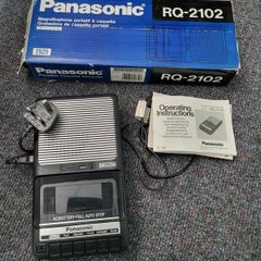 Panasonic Portable Cassette Recorder