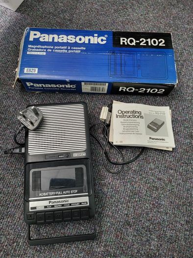 Panasonic Portable Cassette Recorder