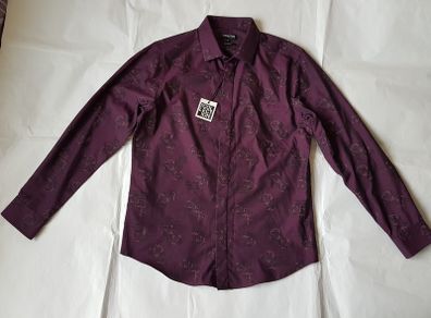 Debenhams the collection mens purple tonic tailored shirt