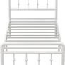 3ft Single Bed Frame with Victorian Headboard and Footboard Image 9
