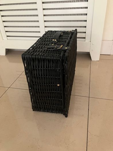 New Black Willow Storage / Hamper Basket