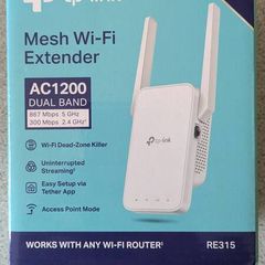 TP-Link RE315 AC1200 Mesh Wi-Fi Range Extender (Like New)