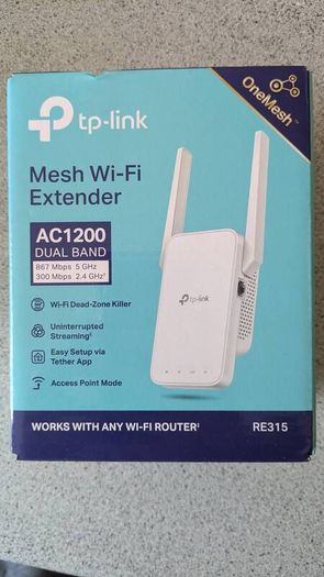 TP-Link RE315 AC1200 Mesh Wi-Fi Range Extender (Like New)