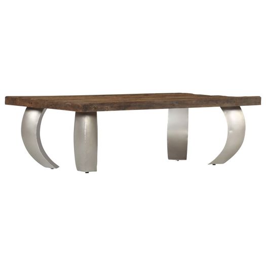 Opium Coffee Table Reclaimed Wood and Steel 110x60x35 cm