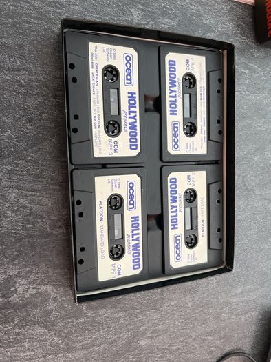 The Hollywood Collection C64 Commodore 64 Big Box (Ocean 1989) Pristine Condition