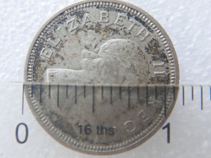 1954 South Africa 2 Shillings Silver Coin