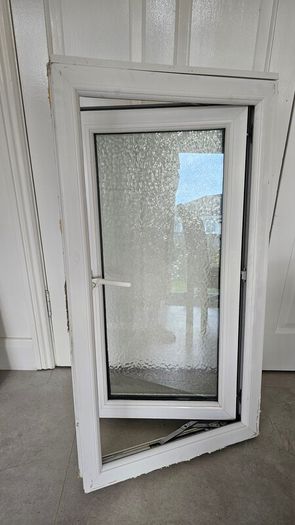 frosted window double glazed