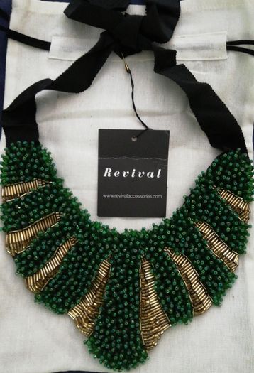 Vintage Revival Beaded Neckpiece