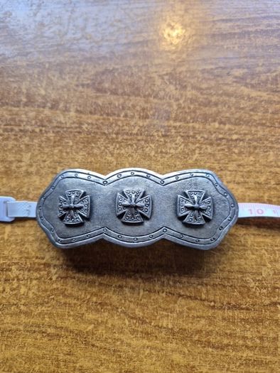 Vintage Pewter Hair Clip DEL SOL
