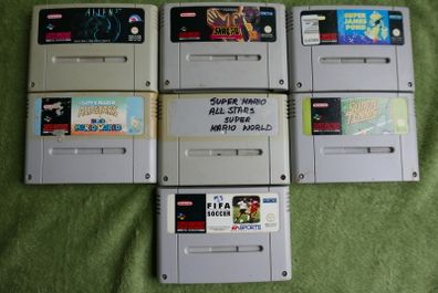 Super Nintendo Games (prices in the description)
