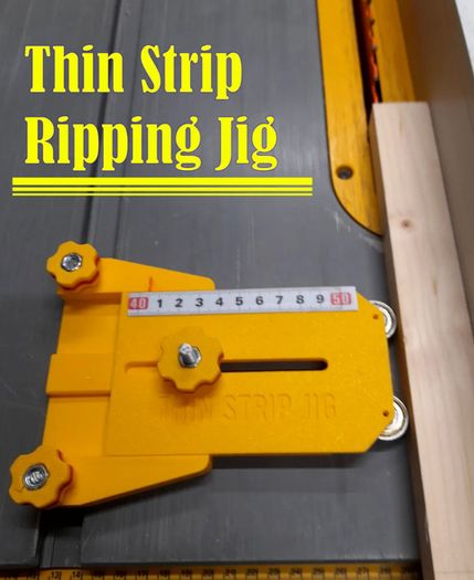 Thin Rip Table Saw Jig Dewalt