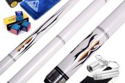58" 2 Piece Maple Billiard Pool Cue Sticks-19oz