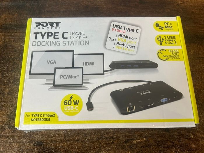 Docking station type C - new