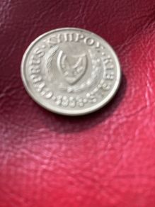 1993 Cyprus coin 20 Cents
