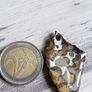 Meteorite Pallasite in epoxy resin Image 3