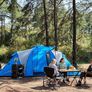 Camping Tunnel Tent 4-6 Man Large Family Tent With 2 Bedroom 6 Person Tent 3000mm Waterproof With Living Area 6 Man Tents for Camping Outdoor Hiking UV Protection Image 2