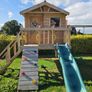 Playhouse with swings and slide - Gepetto Land - The Blanca with 2 swings Image 2