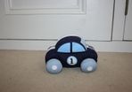 The Little White Company Soft Toy Car