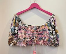 RIVER ISLAND Sweetheart Neckline Crop Top Size M!