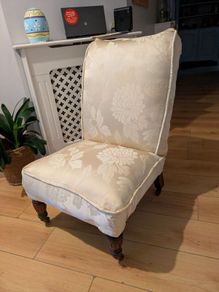 antique nursing chair